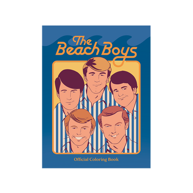 The Beach Boys Coloring Book Front Cover