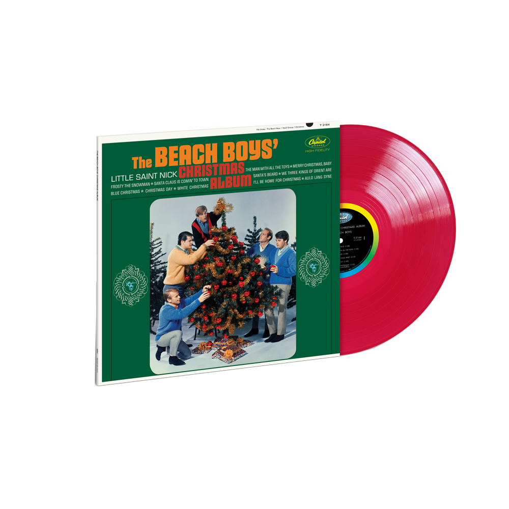 The Beach Boys' Christmas Album Translucent Ruby Color Vinyl (Limited Edition)