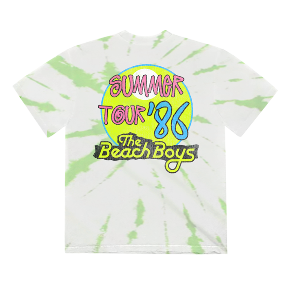 Summer Tour '86 Tie Dye - Back