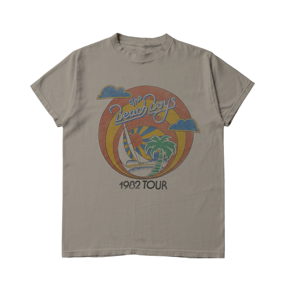 The Beach Boys x Lost Love 1982 Tour T-Shirt - The Beach Boys The Beach Boys x Lost Love 1982 Tour T-Shirt - The Beach Boys