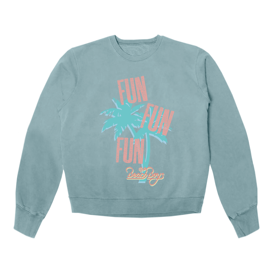 Fun Fun Fun Crewneck Sweater The Beach Boys Official Store