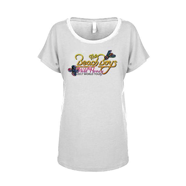 Wild Honey Womens Scoop Neck T Shirt The Beach Boys Official Store