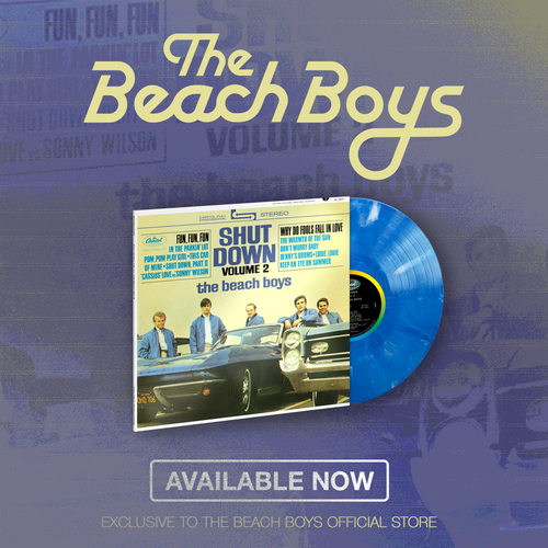 Beach Boys Logo Hat Blue