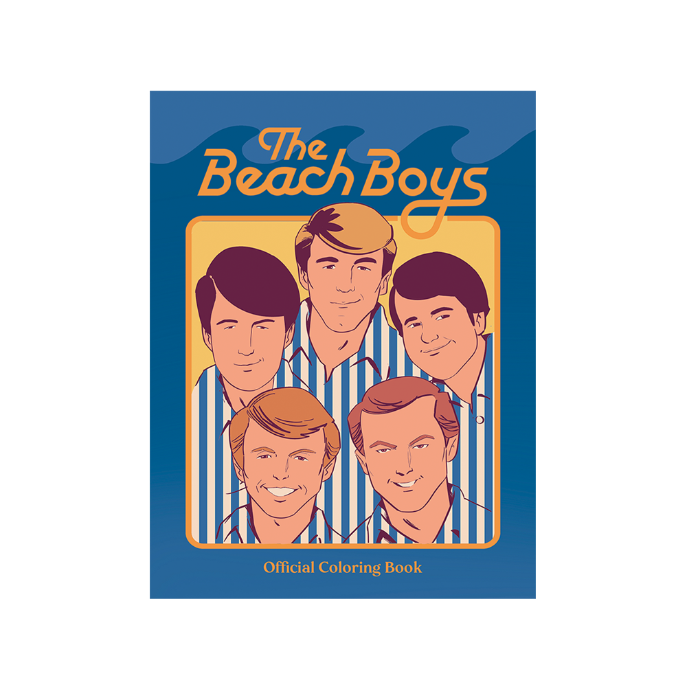 The Beach Boys Coloring Book Front Cover
