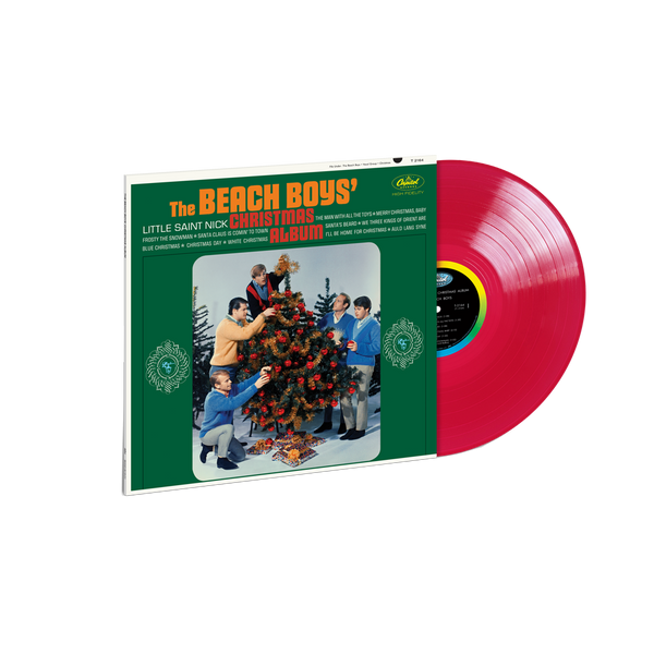 The Beach Boys' Christmas Album Translucent Ruby Color Vinyl (Limited