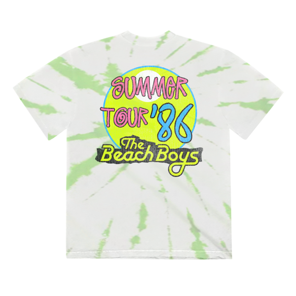 Summer Tour '86 Tie Dye T-Shirt – The Beach Boys Official Store