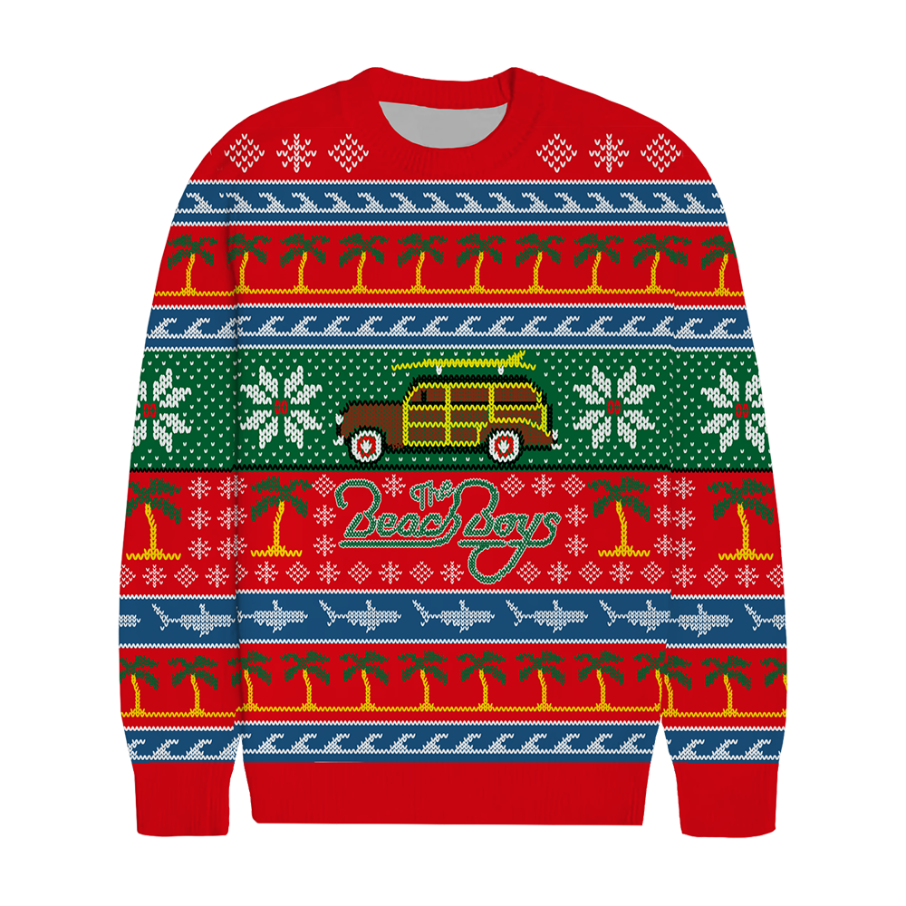 Beach Boys Holiday Sweater