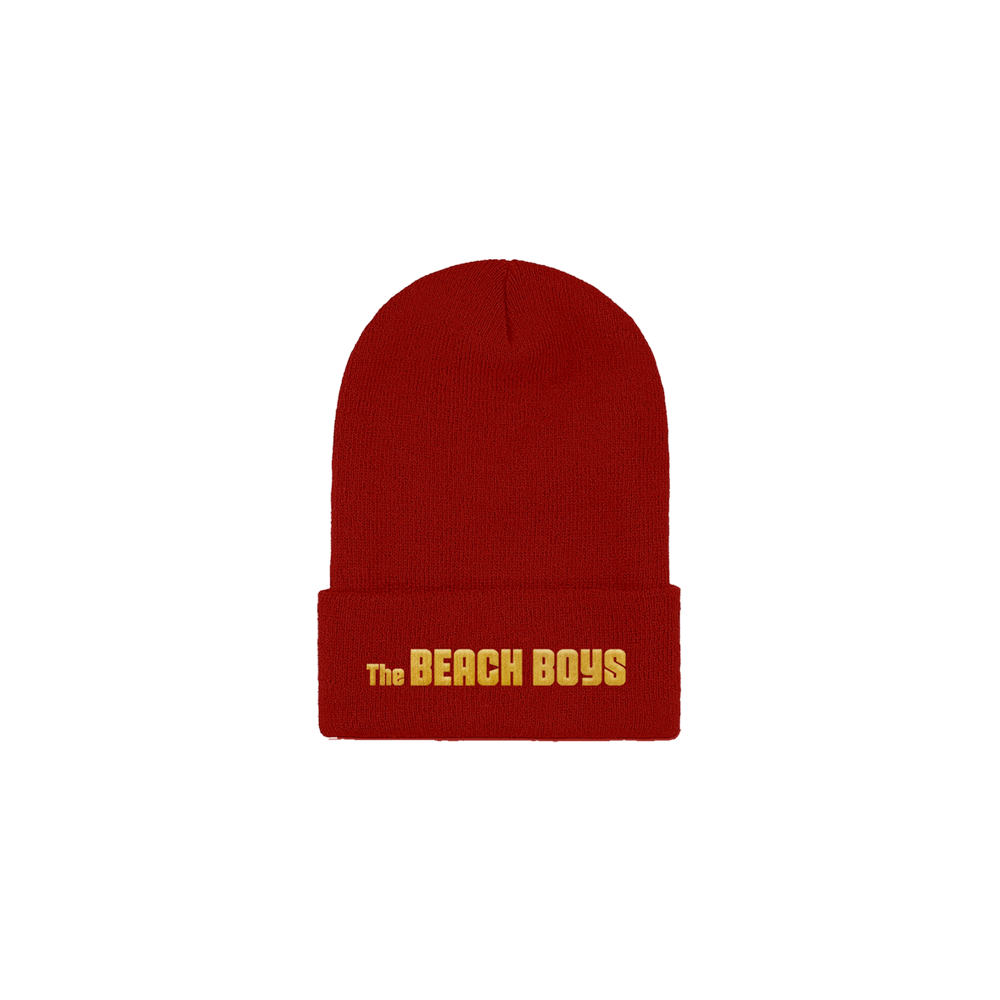 Beach Boys Red Beanie
