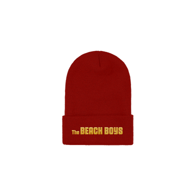 Beach Boys Red Beanie