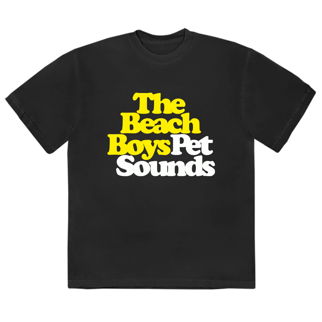 Pet Sounds Logo Black T-Shirt