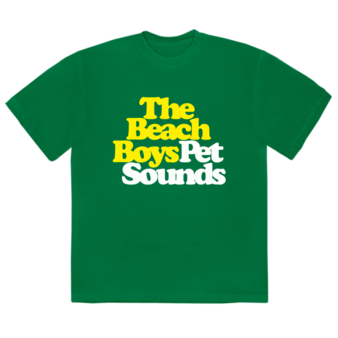 Pet Sounds Logo Green T-Shirt