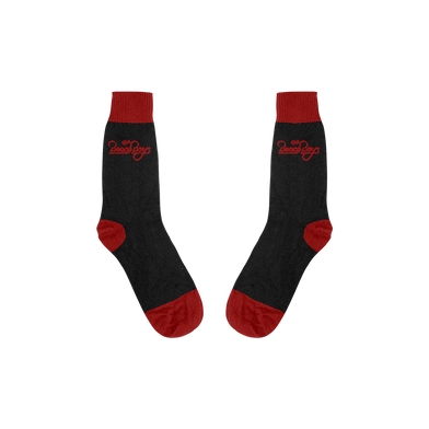 Beach Boys Black/Red Socks