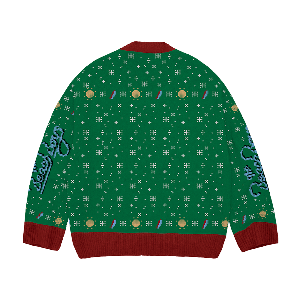 Holiday Surfer Sweater Back 