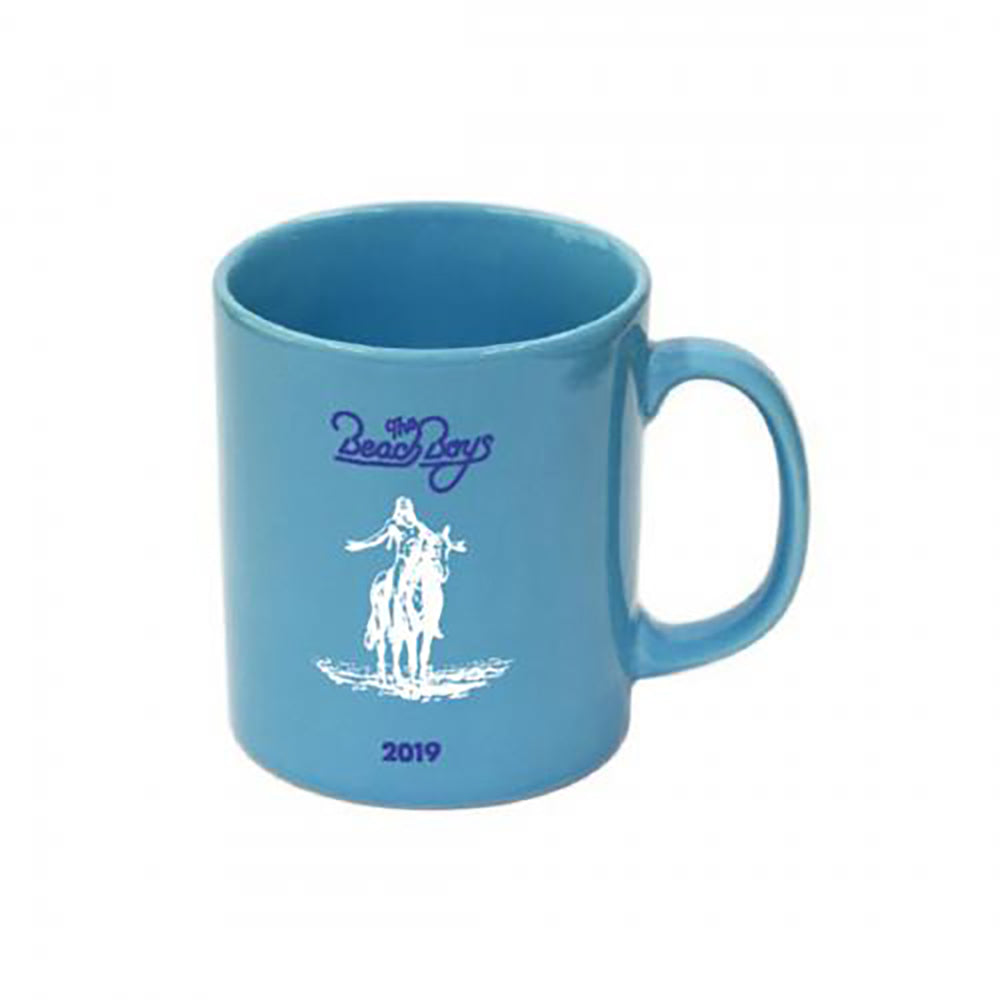 Horse Logo Blue Mug