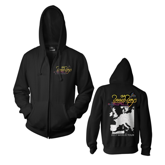 World tour zip hood hot sale